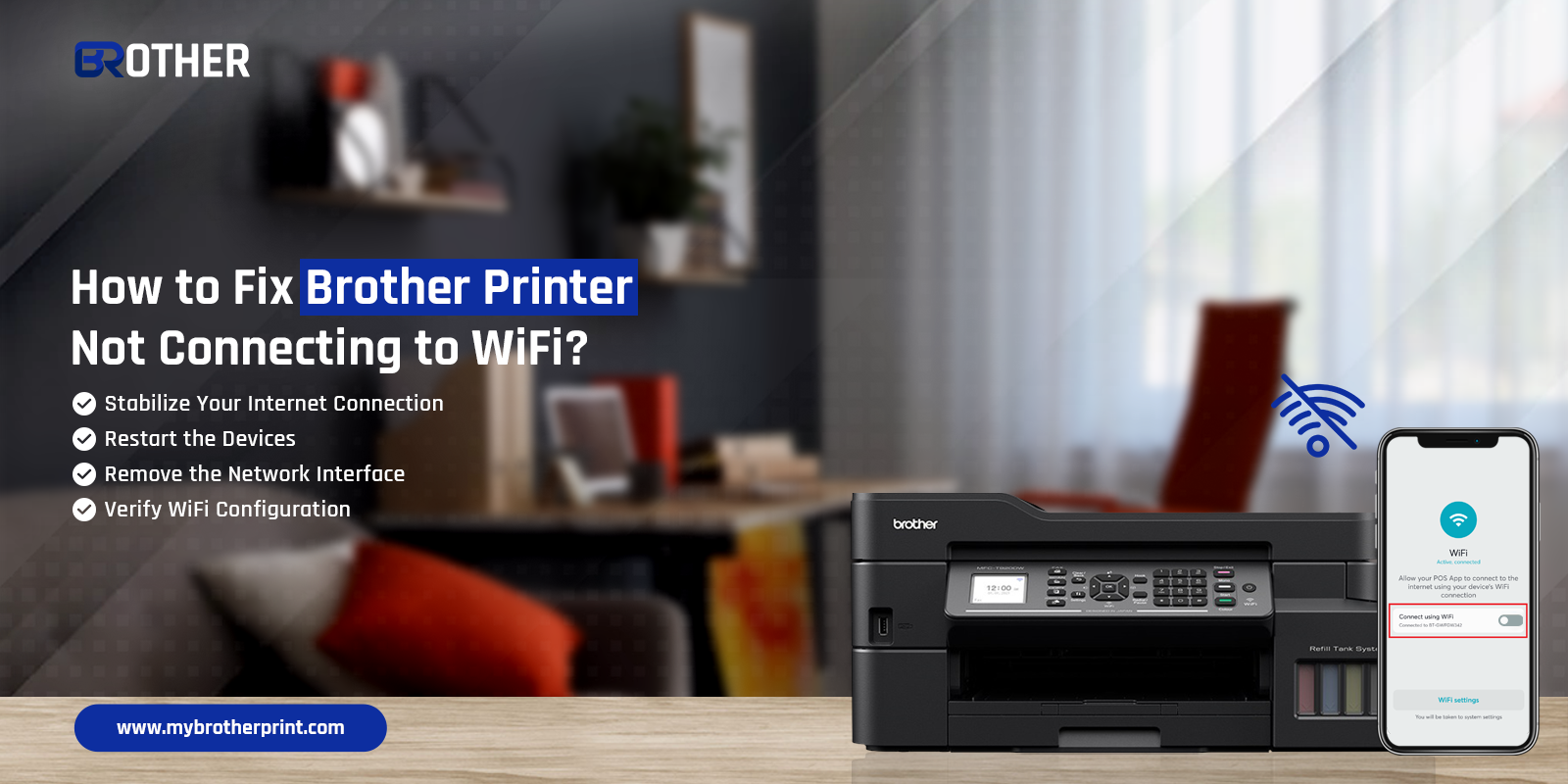 Brother Printer Not Connceting to WiFi